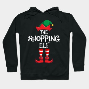 Shopping Elf Matching Family Christmas Shopper Hoodie